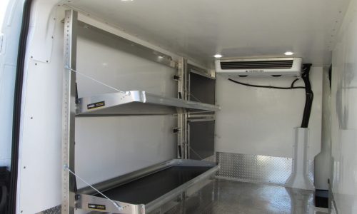 Ford Transit Refrigerated Van with Ragner fold down shelves