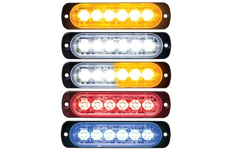 Buyer's Products strobe lights are available in a wide range of color combinations.