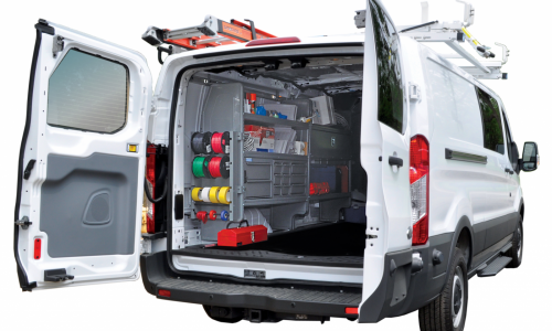 Adrian Steel van packages are available in contractor specific packages or can be fully customized.