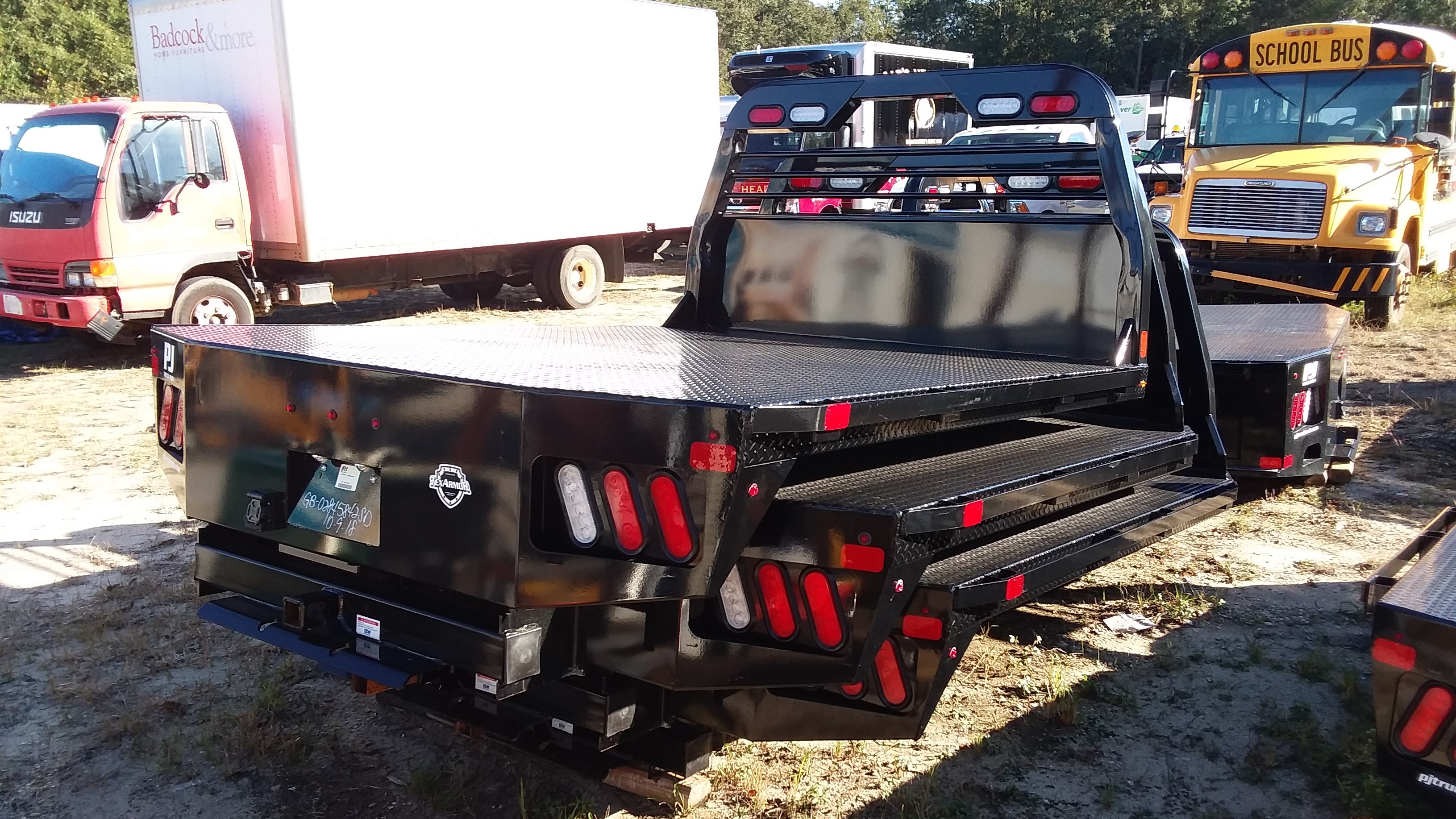 PJ Truck  Beds  GB 8 foot SRW Flatbed qty 1 Fleetco Builds