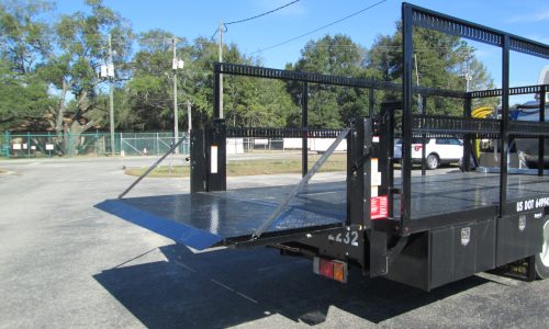Tommy Gate G2 liftgate with 87x41-inch platform.