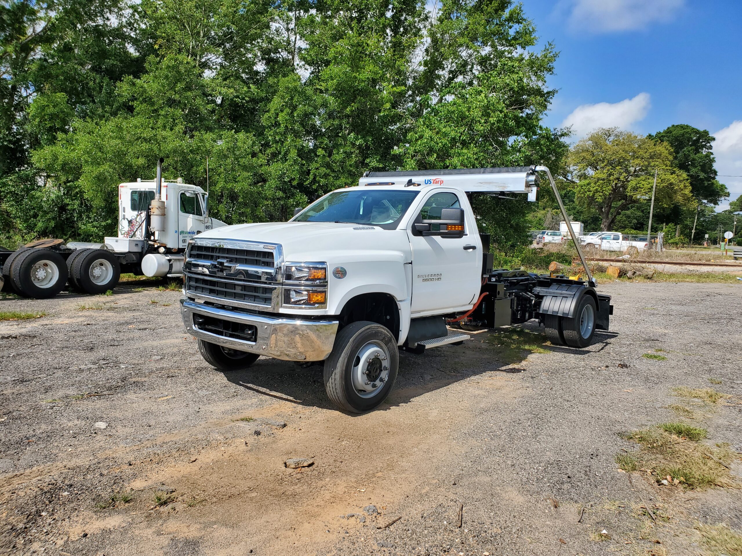 2022 Chevrolet 5500 Hooklift Rolloff Truck SOLD!!!! Fleetco Builds